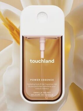 Touchland Vanilla Velvet Power Essence Hydrating Body & Hair Fragrance Mist